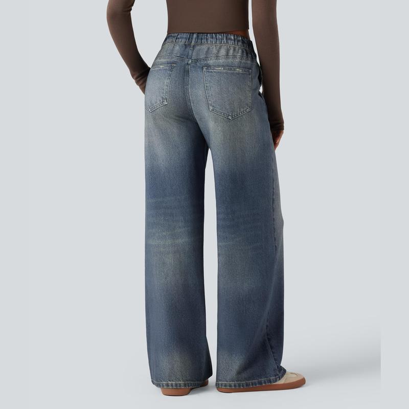 SoftEase Denim Lounge Pants - Lounge