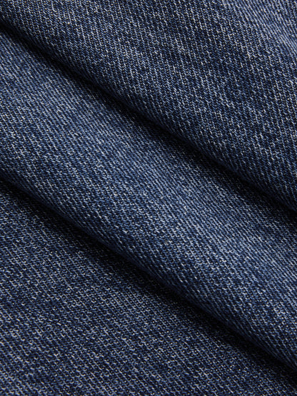 Asymmetric Waistband Mid-Waist Balloon Jeans
