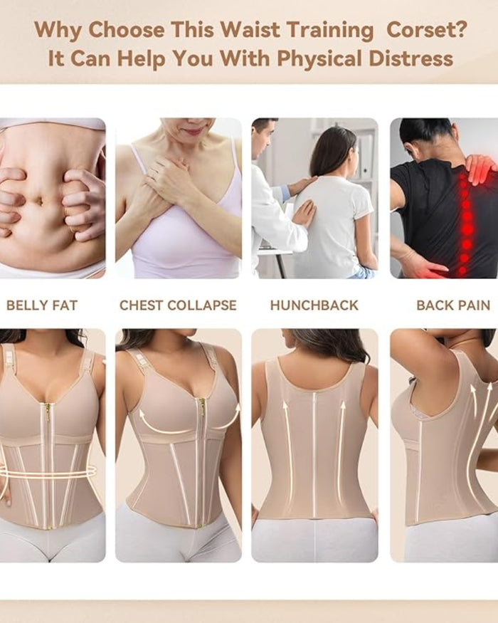 Velare™ Women Waist Shaper with Push-Up Bra Vareloa