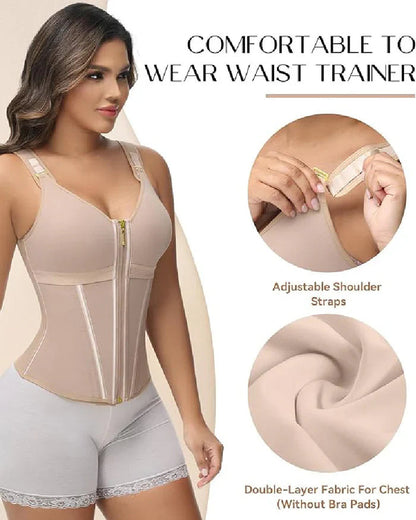 Velare™ Women Waist Shaper with Push-Up Bra Vareloa
