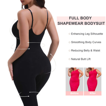 VELARE  3-in-1 Seamless Full Body Compression Legging Bodysuit