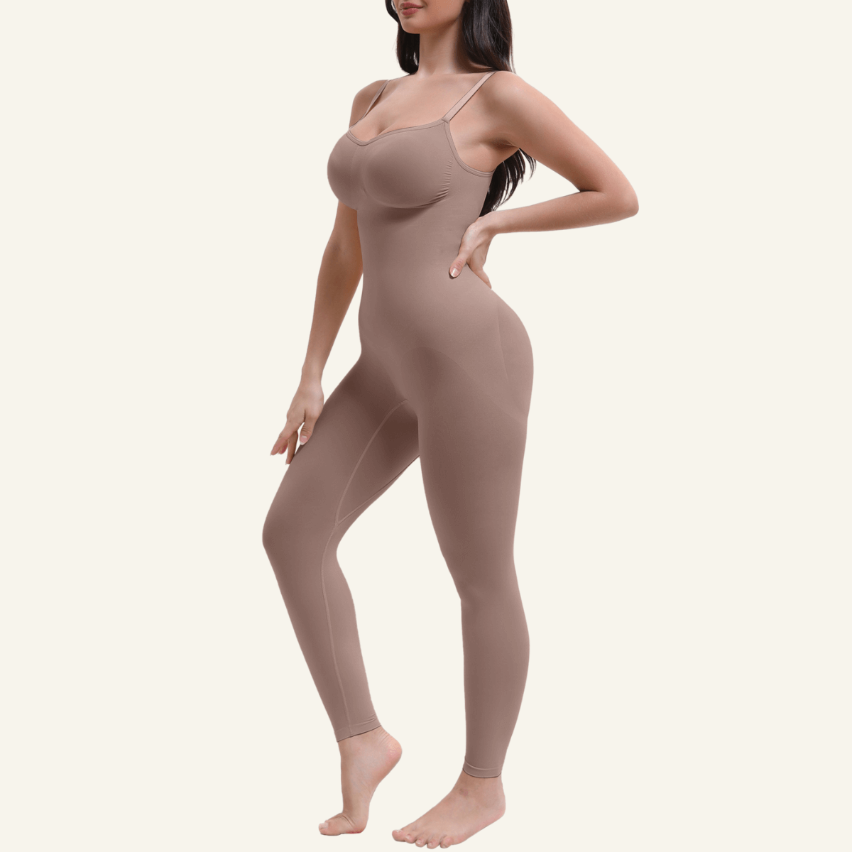 VELARE  3-in-1 Seamless Full Body Compression Legging Bodysuit