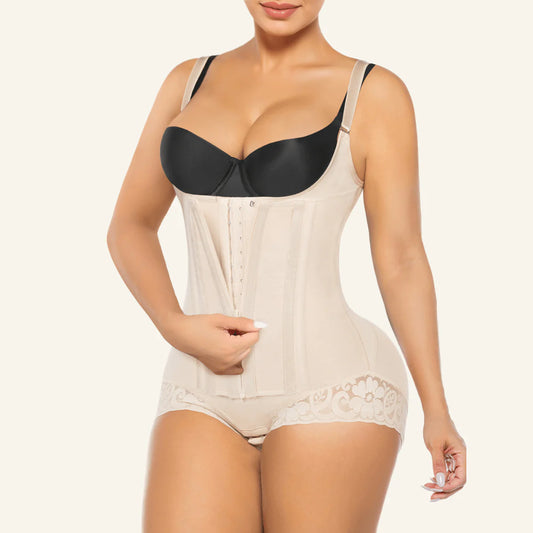 VELARE 8-Steel-Bone Brief-Style Colombian Faja