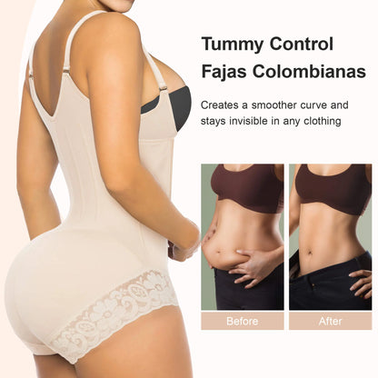 VELARE 8-Steel-Bone Brief-Style Colombian Faja